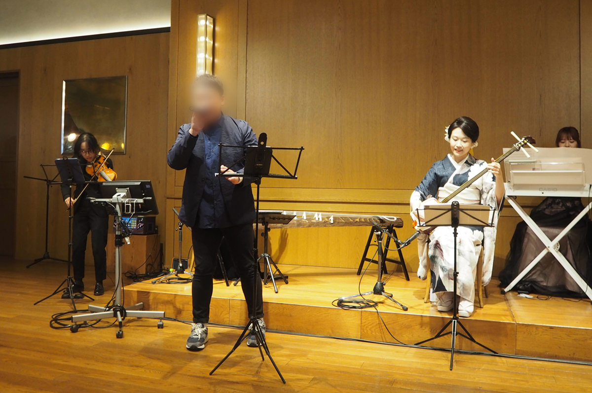 【WOW WORLD】30周年記念パーティー_演奏風景2