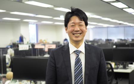 開発部・晝間一輝のイメージ