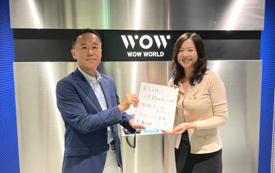 WOW WORLD　美濃社長